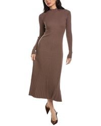 Reiss - Vinette Rib Knit Midi Dress - Lyst