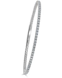 Sabrina Designs - 14k 2.08 Ct. Tw. Diamond Flexible Bangle Bracelet - Lyst