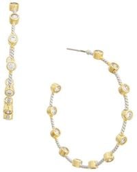 Juvell - 18K Plated Hoop Earrings - Lyst
