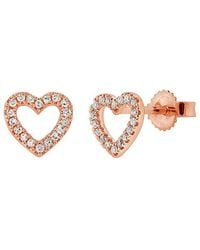 Sabrina Designs - 14k Rose Gold Diamond Earrings - Lyst