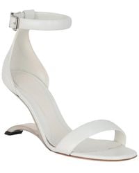McQueen - Arc Leather Sandal - Lyst
