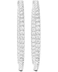 Amairah - 14K 1.00 Ct. Tw. Lab-Grown Diamond Hoop Earrings - Lyst