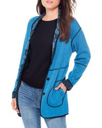 NIC+ZOE Nic+zoe Now And Later Reversible Jacket - Blue