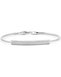 Reiss - 14k 0.39 Ct. Tw. Diamond Wire Bracelet - Lyst