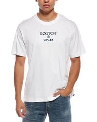Scotch & Soda - Graphic T-Shirt - Lyst
