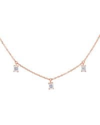 Diana M. Jewels - Fine Jewelry 18K Rose 0.72 Ct. Tw. Diamond Necklace - Lyst