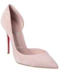 Christian Louboutin - Iriza 100 Suede Pump - Lyst