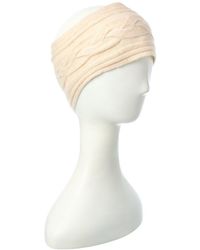 Brodie Cashmere - Cable Cashmere Headband - Lyst