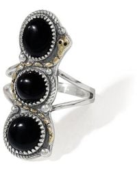 TIRAMISU - Plated 5.65 Ct. Tw. Onyx Statement Ring - Lyst