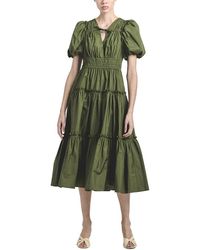 10 Crosby Derek Lam - Philippa Balloon Sleeve Maxi Dress - Lyst