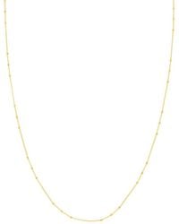 HAWLEY ST - 14K Saturn Necklace - Lyst