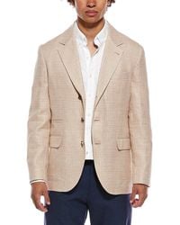 Brunello Cucinelli - Linen & Wool-Blend Blazer - Lyst