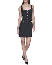 KARL LAGERFELD - Knit Tweed A-Line Dress - Lyst