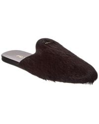 Prada - Logo Leather Mule - Lyst