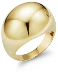 Chloe and Madison - 14k Over Silver Bold Dome Ring - Lyst