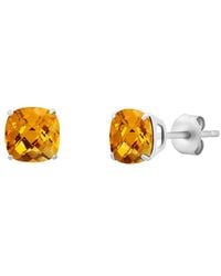MaxColor - 14k 3.10 Ct. Tw. Citrine Studs - Lyst
