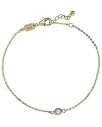 Suzy Levian - 14k 0.25 Ct. Tw. Diamond Station Bracelet - Lyst