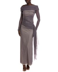 Misha - The 'Nexus' Mesh Ls Dress - Lyst