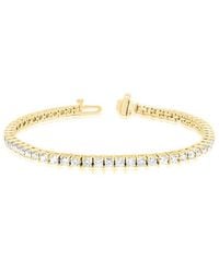 Diana M. Jewels - Diana M. Fine Jewelry 14K 3.00 Ct. Tw. Lab Grown Diamond Tennis Bracelet - Lyst