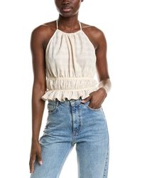 Isla Ciel - Neck Tie Bandeau Top - Lyst