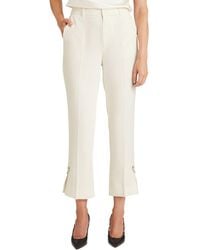 Cinq À Sept - Rhinestone Pin Cropped Kerry Pant - Lyst