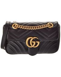 Gucci - GG Marmont Mini Matelasse Leather Shoulder Bag (authentic Pre-loved) - Lyst
