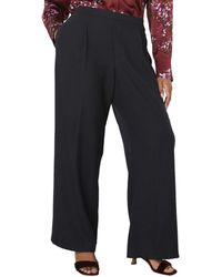 Vince - Plus Flannel Easy Pull On Wool-blend Pant - Lyst