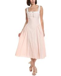 Astr - Hazel Midi Dress - Lyst