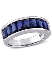 Rina Limor - 2.70 Ct. Tw. Lab-Grown Sapphire Semi-Eternity Ring - Lyst