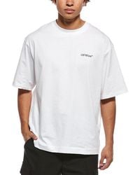 Off-White c/o Virgil Abloh - Skate Fit Tape Arrow T-Shirt - Lyst