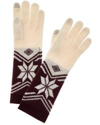 Hannah Rose - Snowflake Fair Isle Cashmere Gloves - Lyst