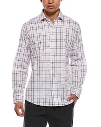 Tailorbyrd - Yarn Dyed Large Check Linen-Blend Shirt - Lyst