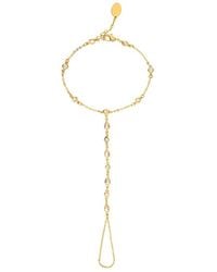 Rivka Friedman - 18K Plated Cz Bracelet - Lyst