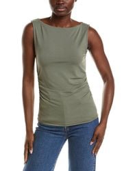 Vince - Slash Neck Top - Lyst