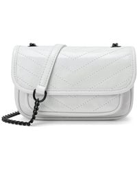 Tiffany & Fred Paris - Quilted Cracked Leather Crossbody - Lyst