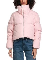 Canada Goose - Garnet Cropped Puffer Coat - Lyst