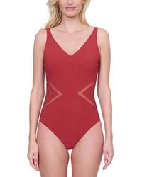 Gottex - V Neck One-Piece - Lyst