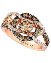 Le Vian 14k Rose Gold 1.56 Ct. Tw. Diamond Ring - Metallic