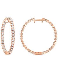 Amairah - 5.00 Ct. Tw. Lab-Grown Diamond Hoop Earring - Lyst