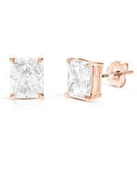Amairah - 14K Lab Grown 2.00 Ct. Tw. Diamond Stud Earrings - Lyst