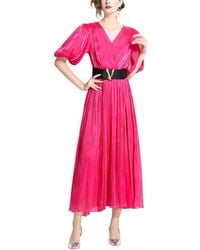 DZA - Midi Dress - Lyst