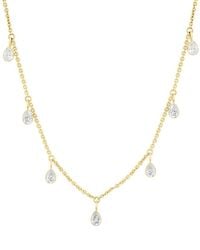 Effy Fine Jewelry - 14K 0.95 Ct. Tw. Lab-Grown Diamond Necklace - Lyst