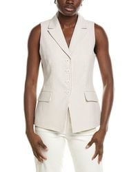 Jones New York - Seersucker Vest - Lyst
