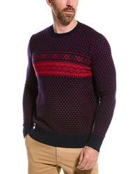 Brooks Brothers - Wool-blend Crewneck Sweater - Lyst