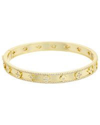 Juvell - Plated Cz Bangle Bracelet - Lyst