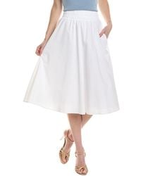 Nicole Miller - Midi Skirt - Lyst