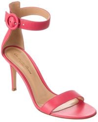 Gianvito Rossi - Portofino 85 Leather Sandal - Lyst