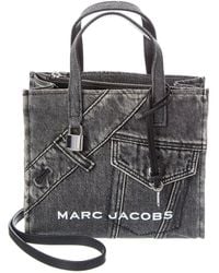 Marc Jacobs - Mini Pieced Denim Bold Grind Tote - Lyst