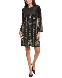 Johnny Was - Bounce Velour Kimono Sleeve Mini Dress - Lyst