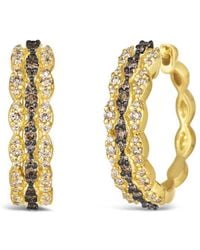 Le Vian - Honey And Chocolate 14k 0.84 Ct. Tw. Diamond Earrings - Lyst